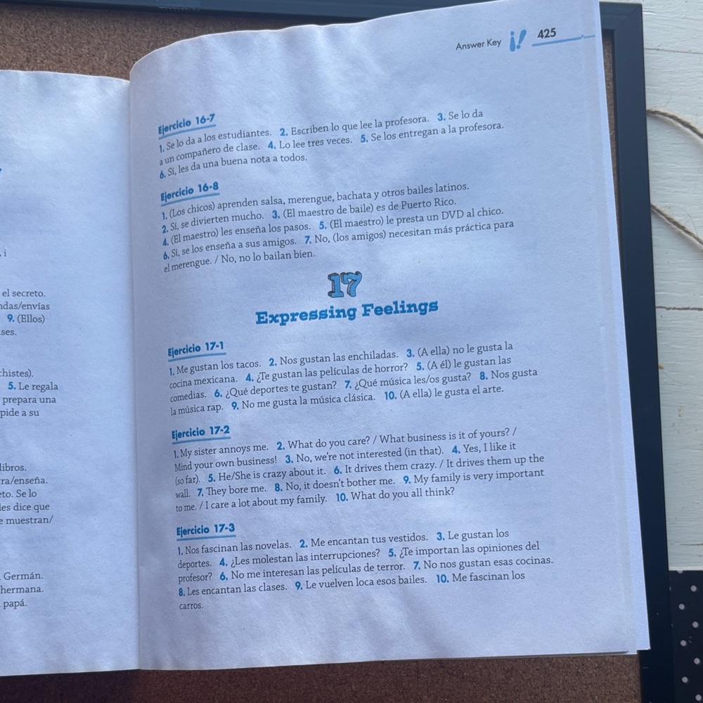 Must Know High School Basic Spanish Book - Picture 5 of 6